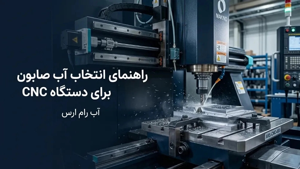 راهنمای انتخاب آب صابون برای دستگاه CNC
